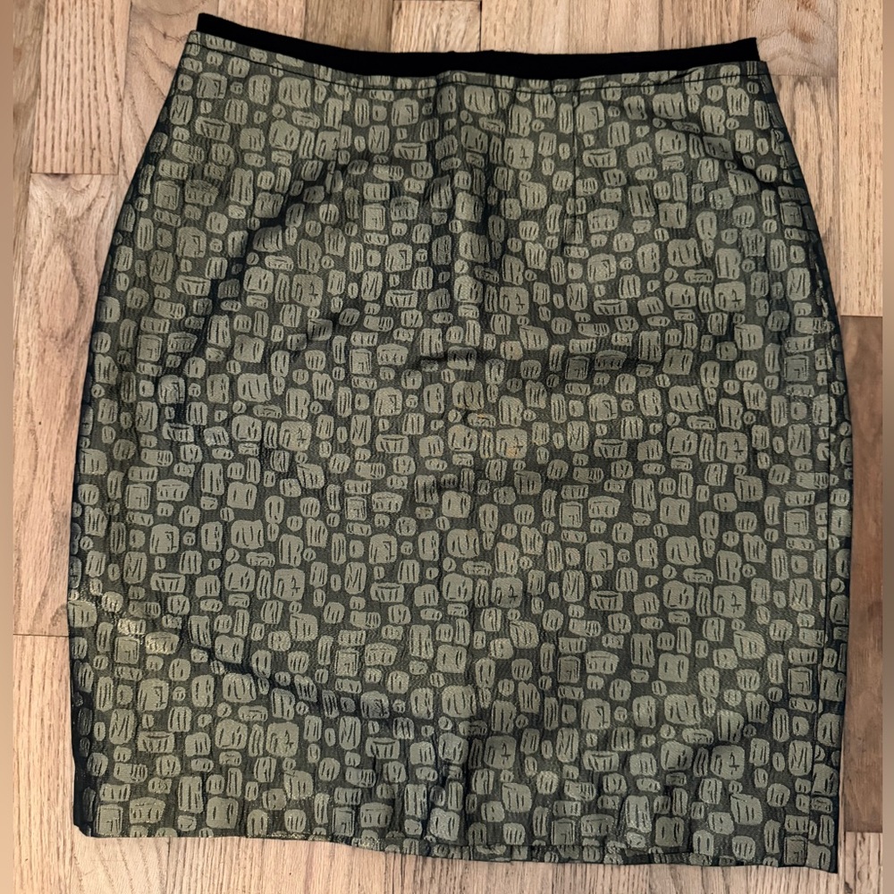 Anne Taylor LOFT Petites NWT Women’s Abstract Pencil Skirt 6P